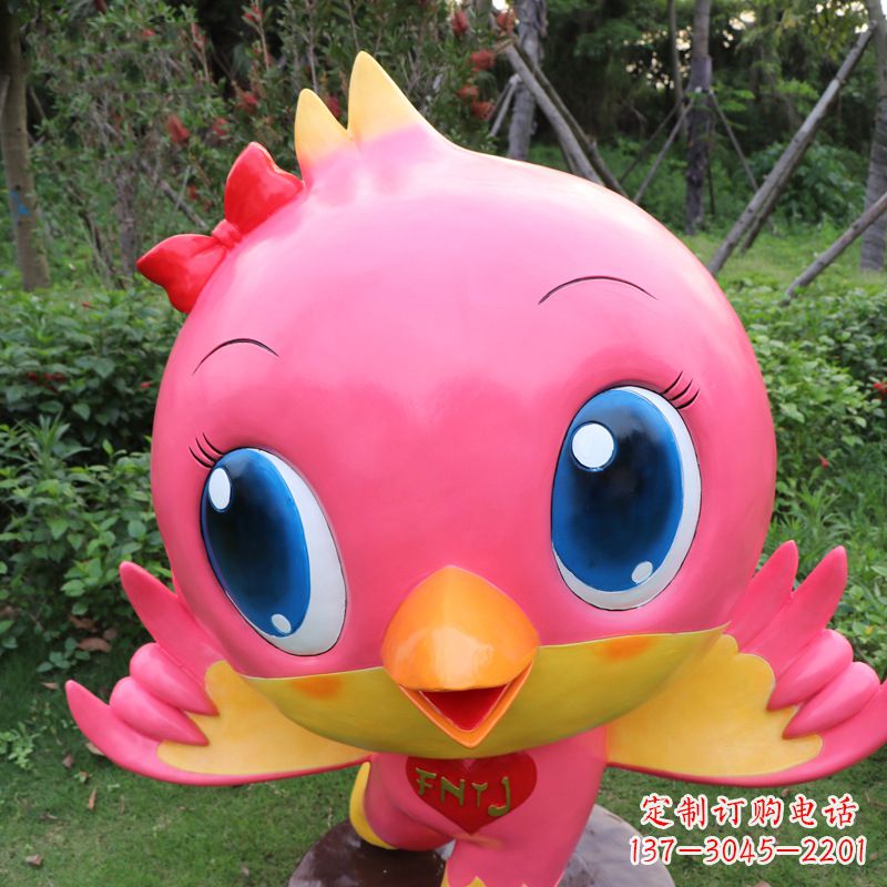 大同中领雕塑精致玻璃鸽子雕塑