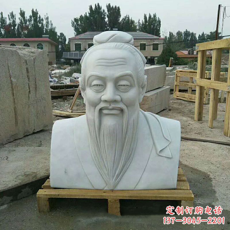 大同精致孔子雕塑,欣赏传统文化风采