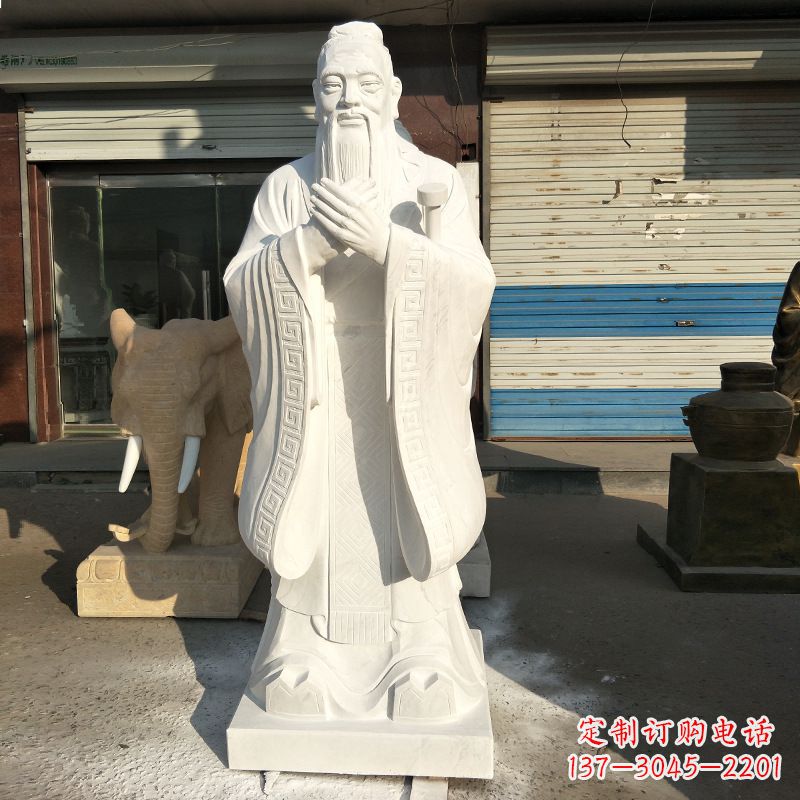 大同孔子雕塑--中领雕塑定制