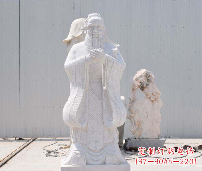大同孔子古代名人石雕 (4)