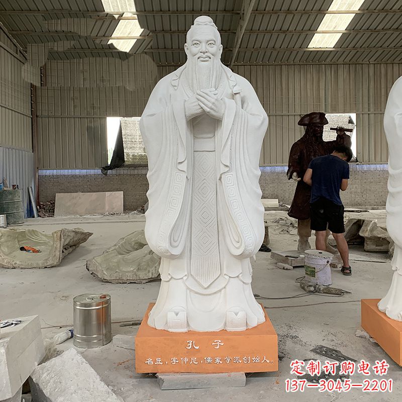 大同孔子石雕,传承智慧与文化