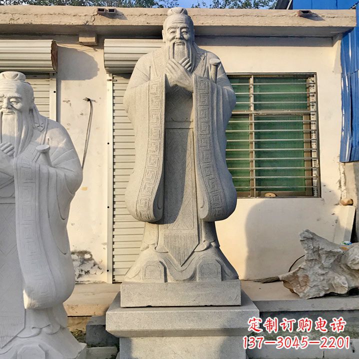 大同孔子砂岩浮雕