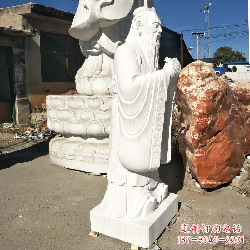 大同用艺术雕刻一流品质体验传承历史的孔子石雕