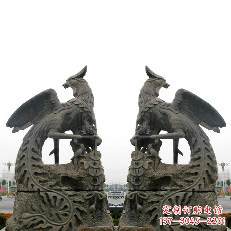 大同中领雕塑凤凰雕塑,神秘的艺术品