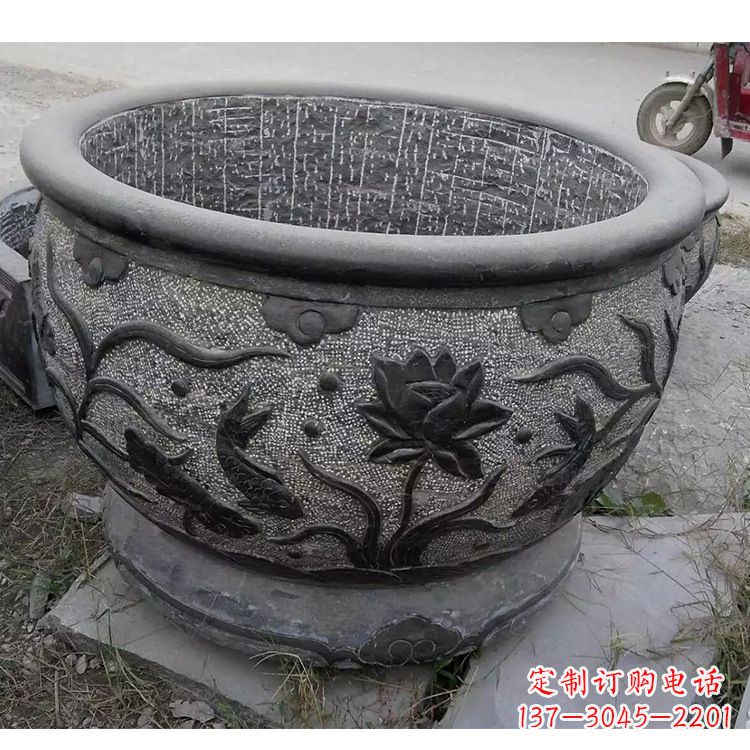 大同老青石水缸