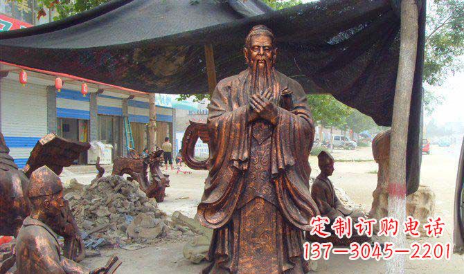 大同庆祝古代大师老子诞辰，尊贵的老子雕塑定制