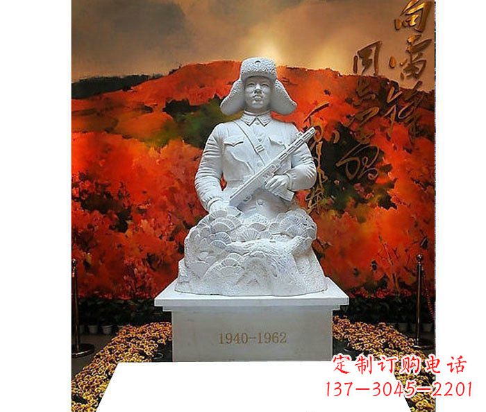 大同雷锋革命烈士石雕