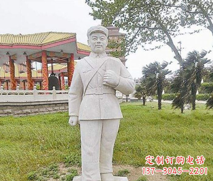 大同雷锋校园名人石雕