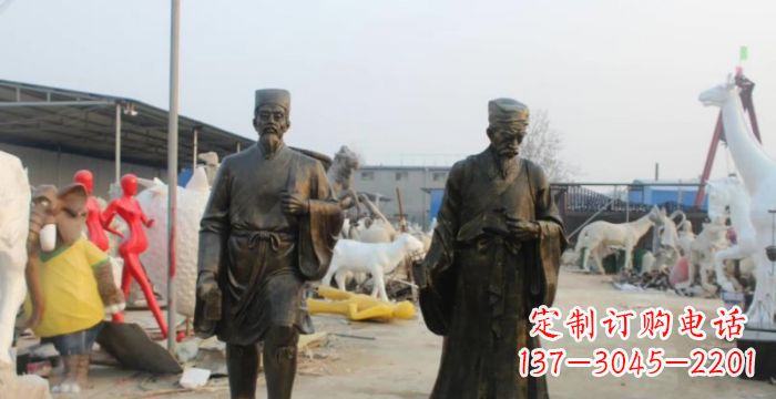 大同复兴古艺,海归精品—李时珍铜雕