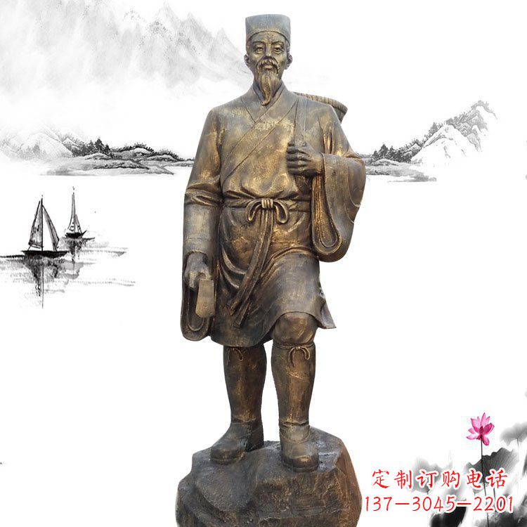 大同精美李时珍雕塑,为您的生活增添更多艺术色彩