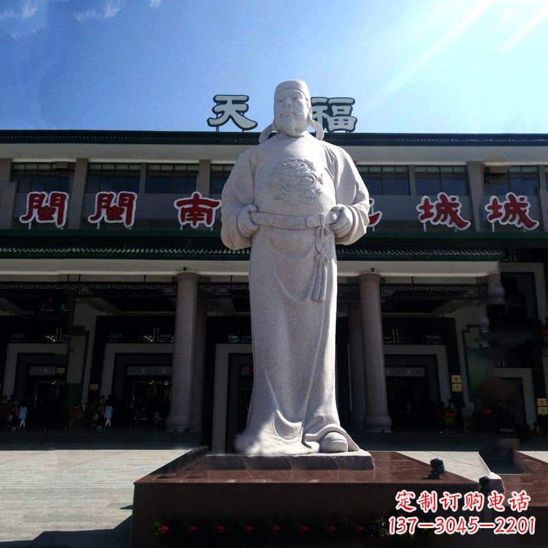 大同喜迎百年李世民白玉雕像