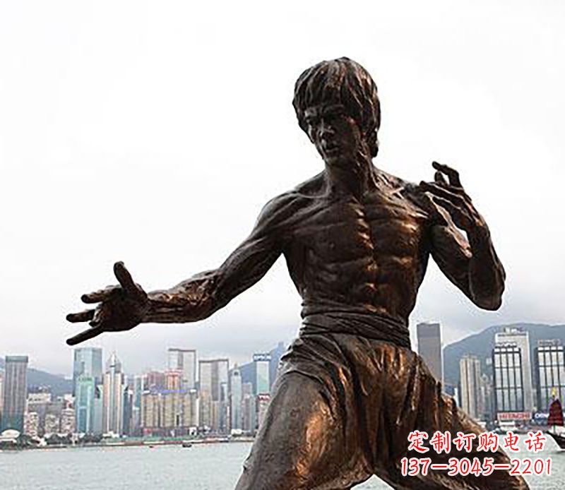 大同李小龙铜雕,为您展现明星的精彩!