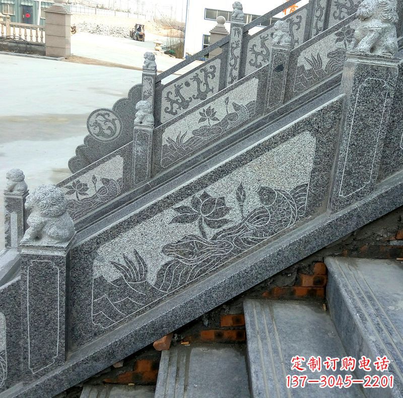 大同青石栏板雕塑—精湛工艺的完美展示