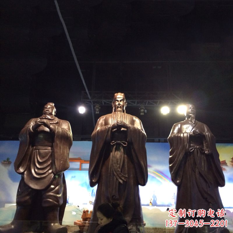 大同经典绝版,古代风靡,桃园三结义关羽雕塑