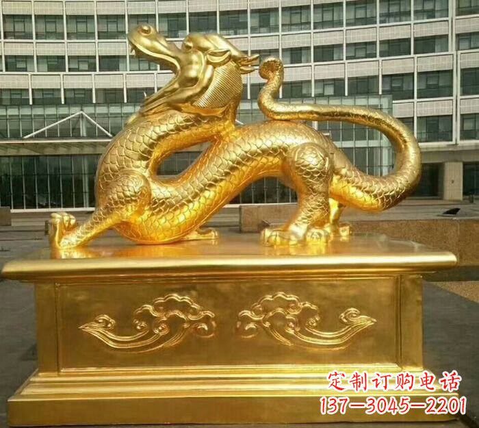 大同精致鎏金神龙魅力四射