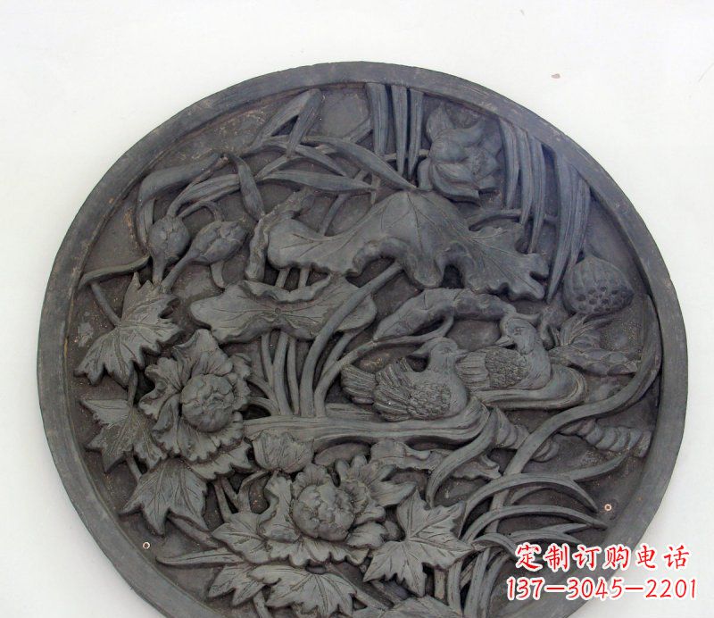 大同镂空鸳鸯雕塑,完美融合爱情与艺术