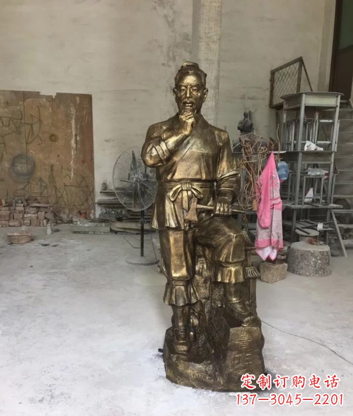 大同鲁班传世经典——铜雕塑