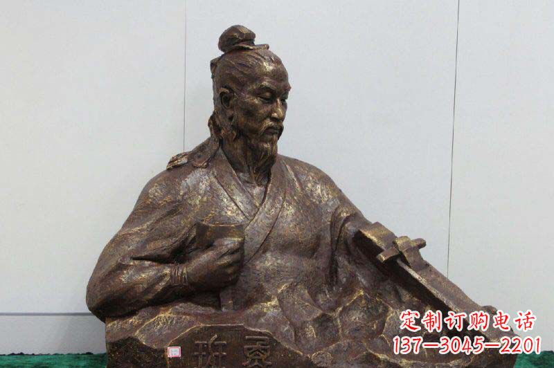 大同鲁班雕塑,古代名人铜雕定制