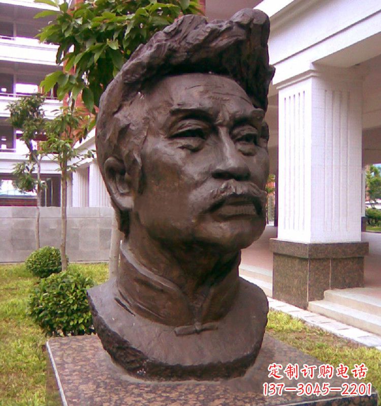 大同荣耀鲁迅,铸就永恒的铜像