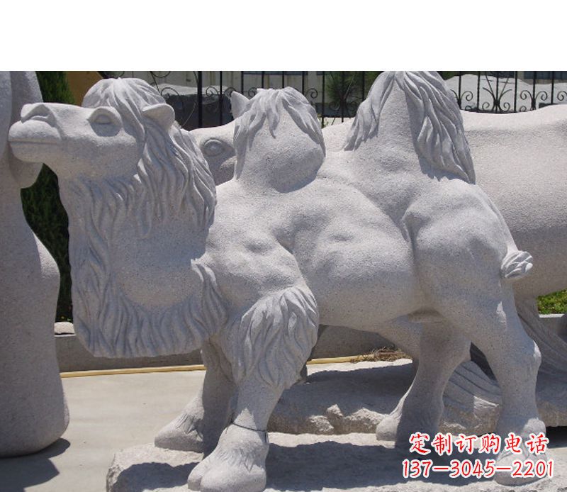 大同艺术珍品—骆驼石雕