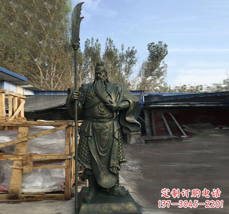 大同中领雕塑公司推出的关公铜雕,将给您的家和…
