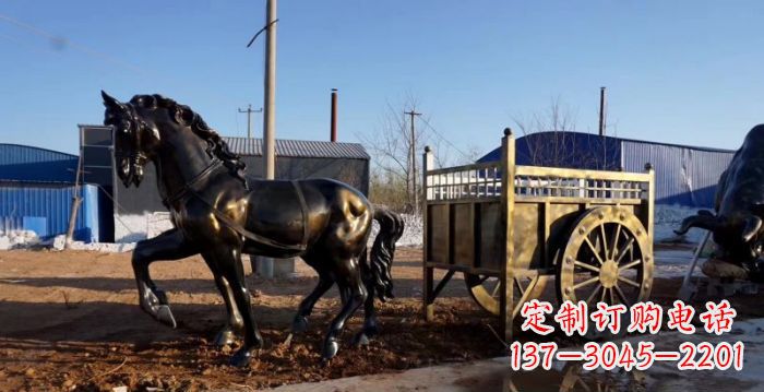大同马车景观铜雕 (3)