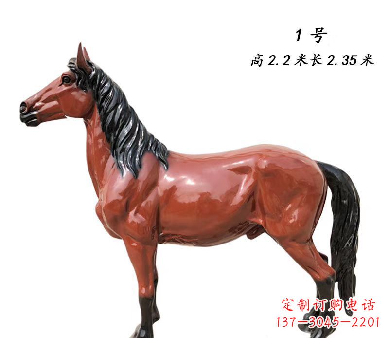 大同精美马雕塑让您尽情享受动物之美