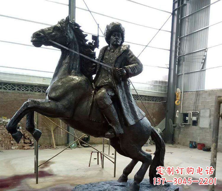 大同马动物铸铜广场铜雕摆件