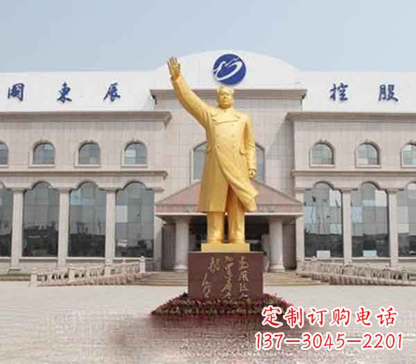 大同精美毛泽东铜雕,唯美观赏一生