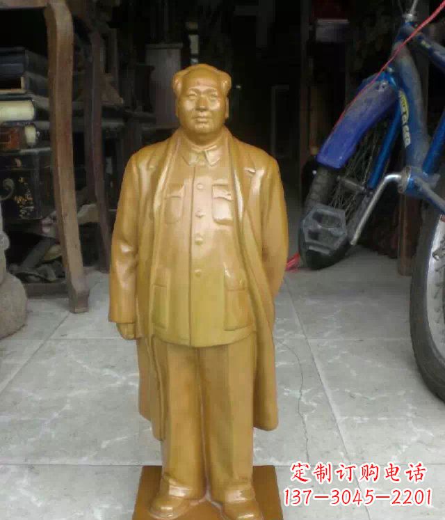 大同毛主席仿铜雕塑:唤醒历史的记忆
