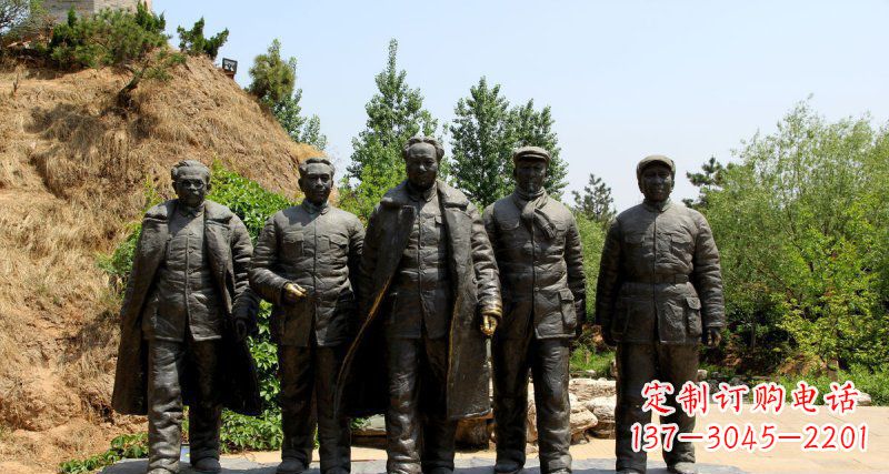 大同传承历史,永记心间——中领雕塑毛主席人物铜雕
