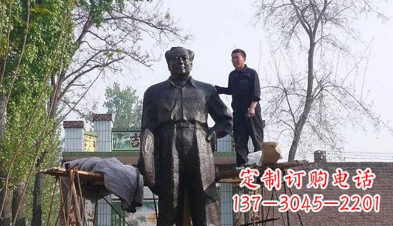 大同荣耀无双,中领雕塑推出毛主席伟人铜雕