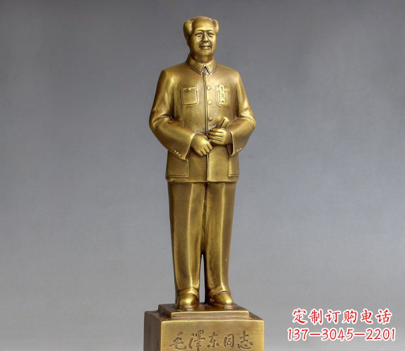 大同中领雕塑:最具创造力的毛主席人物铜雕