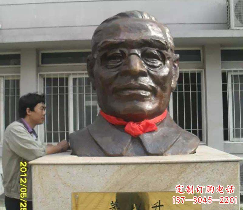 大同领雕塑:打造精致头像铜雕