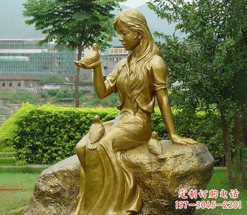 大同激发无限灵感的精美鸽子雕塑