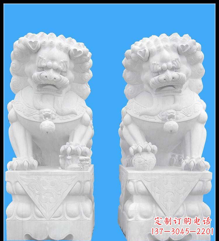 大同狮子雕塑,魅力体现宏伟大气