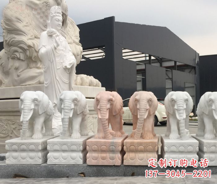 大同中领雕塑精美大象雕塑特别之处