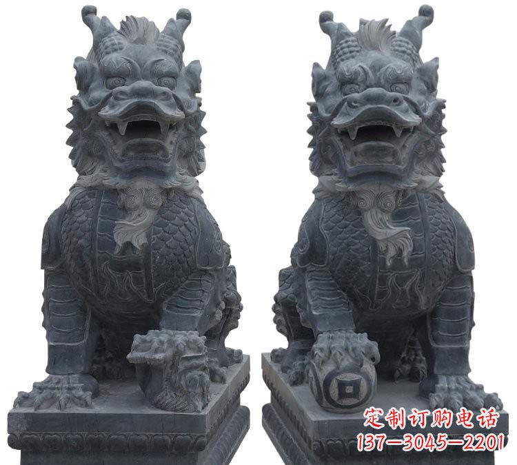 大同传统文化精灵--石雕麒麟