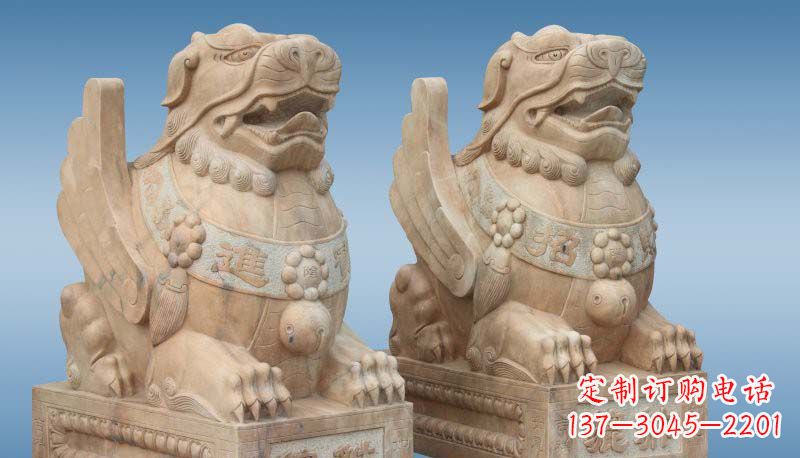 大同中领雕塑:传承古老传统,精心雕琢貔貅石雕