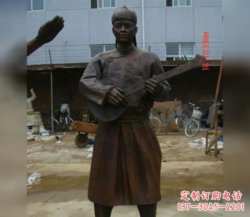 大同传承蒙古族传统,让男人雕塑回到公园