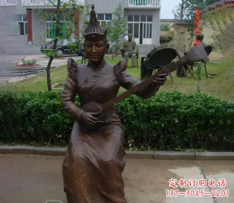 大同中领雕塑:激发女性精神魅力的铜雕塑