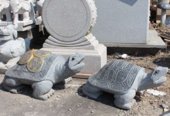 大同质朴弥足细节的乌龟雕塑