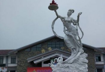大同中领雕塑：传承石榴仙子雕塑