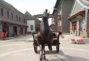 大同艺术装点的汉代马车——马车铜雕