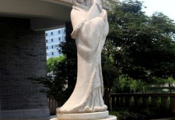 大同为爱而生，王昭君大理石雕塑