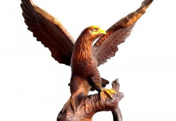 大同中领雕塑推出的老鹰展翅铜雕绝对是一件可以…