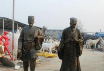 大同复兴古艺，海归精品—李时珍铜雕