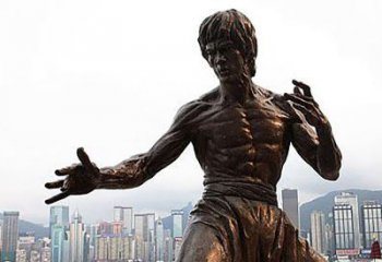 大同李小龙铜雕，为您展现明星的精彩！