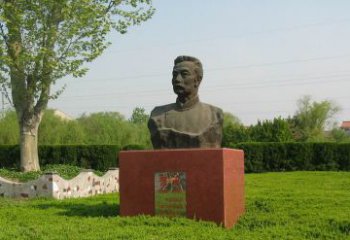 大同鲁迅胸像近代名人铜雕，荟萃中国精神精髓