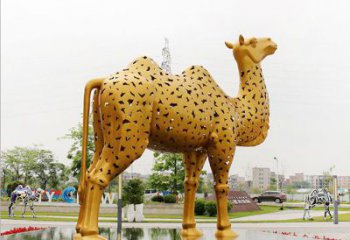 大同中领雕塑：骆驼雕塑精美绝伦